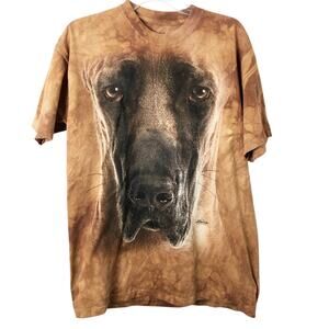The Mountain Men's English Mastiff Dog Lover's Short Sleeve T-Shirt Size Large